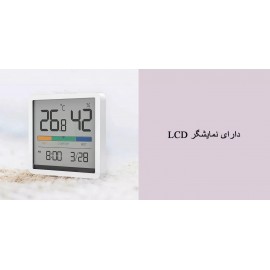 دما سنج و رطوبت سنج و نمایش ساعت و تاریخ مدل MIIIW NK5253 شیائومی - Xiaomi MIIIW Temperature And Humidity Clock And Date NK5253