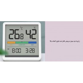 دما سنج و رطوبت سنج و نمایش ساعت و تاریخ مدل MIIIW NK5253 شیائومی - Xiaomi MIIIW Temperature And Humidity Clock And Date NK5253