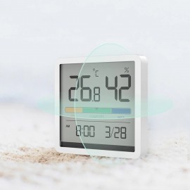 دما سنج و رطوبت سنج و نمایش ساعت و تاریخ مدل MIIIW NK5253 شیائومی - Xiaomi MIIIW Temperature And Humidity Clock And Date NK5253