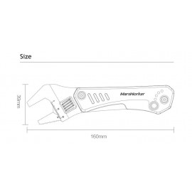 آچار و ابزار چند کاره MarsWorker مدل MSHW001 شیائومی - Xiaomi MarsWorker Multifunction Combination Wrench Knife MSHW001