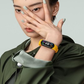 مچ بند سلامتی هوشمند مدل می بند 6 گلوبال شیائومی - Xiaomi Mi Band 6 Global XMSH15HM