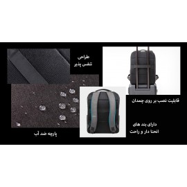 کوله پشتی سفری 21 لیتری و لپ تاپ 15.6 اینچی مدل Commuter XDLGX-04 شیائومی - Xiaomi Mi Commuter Backpack XDLGX-04 21L For 15.6 inch Laptop