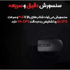 موس گیمینگ بی سیم و باسیم مدل XMYXSB01MW شیائومی - Xiaomi Mi Gaming Mouse Wireless And Wired XMYXSB01MW