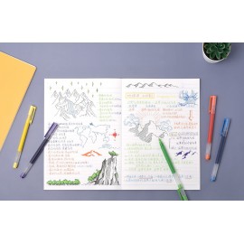 خودکار و روان نویس رنگی جوهر ژله ای مدل MJZXB03WC میجیا شیائومی - Xiaomi Mi Jumbo Colourful Gel Ink Pen MJZXB03WC