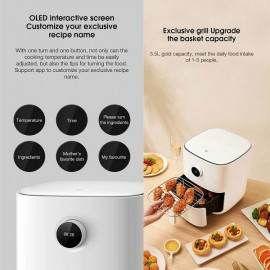 سرخ کن و هواپز هوشمند بدون روغن 3.5 لیتری مدل MAF02 و MAF01 شیائومی - Xiaomi Mi Mijia Smart Air Fryer 3.5L MAF02 MAF01