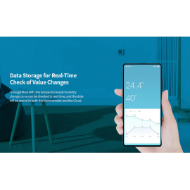 سنسور هوشمند نمایشگر دما و رطوبت شیائومی - Xiaomi Mi Mijia Smart Temperature and Humidity Sensor Monitor2 LYWSD03MMC