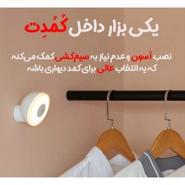 چراغ هوشمند بلوتوث حساس به حرکت نسل 2 مدل MJYD02YL میجیا شيائومی - Xiaomi Mi Motion Activated Night Light 2 MJYD02YL Bluetooth