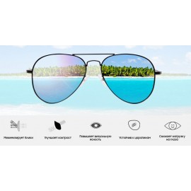 عینک آفتابی پلاریزه مدل خلبانی Mi Polarized Pilot XMTF01TS شیائومی - Xiaomi Mi Polarized Pilot Sunglasses XMTF01TS