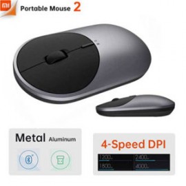 موس بی‌سیم دو حالته بلوتوث و دانگل وایرلس مدل Mi Mouse 2 Dual Mode BXSBMW02 شیائومی - Xiaomi Mi Portable Mouse 2 Dual Mode Wireless Bluetooth BXSBMW02