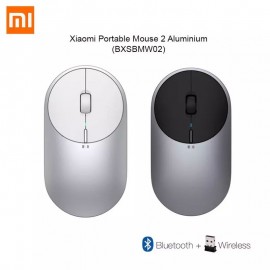 موس بی‌سیم دو حالته بلوتوث و دانگل وایرلس مدل Mi Mouse 2 Dual Mode BXSBMW02 شیائومی - Xiaomi Mi Portable Mouse 2 Dual Mode Wireless Bluetooth BXSBMW02