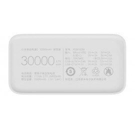 پاوربانک 30000 میلی آمپر ساعتی ورژن 3 فست شارژ شیائومی - Xiaomi Mi Power Bank 3 30000mAh PB3018ZM VXN4307CN