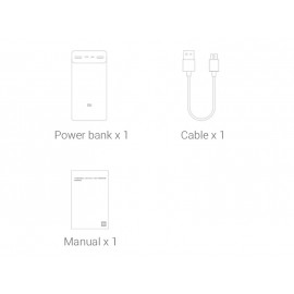 پاوربانک 30000 میلی آمپر ساعتی ورژن 3 فست شارژ شیائومی - Xiaomi Mi Power Bank 3 30000mAh PB3018ZM VXN4307CN