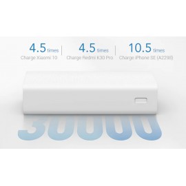 پاوربانک 30000 میلی آمپر ساعتی ورژن 3 فست شارژ شیائومی - Xiaomi Mi Power Bank 3 30000mAh PB3018ZM VXN4307CN