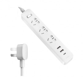 سه راهی برق فست شارژ تایپ سی دار 20 وات مدل 20W Fast 2A1C XMCXB05QM شیائومی - Xiaomi Mi Power Strip 20W Fast Charge Version 2A1C XMCXB05QM