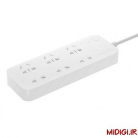 چند راهی برق هوشمند شیائومی می شیاومی | Xiaomi Mi Smart Power Strip ZNCXB01ZM White