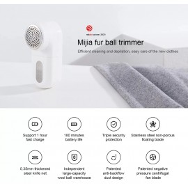 پرزگیر شارژی برقی لباس میجیا مدل MQXJQ01KL شیائومی - Xiaomi Mijia Clothing Fluff Lint Remover MQXJQ01KL