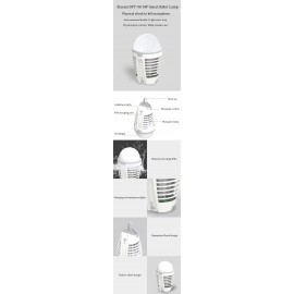 لامپ حشره کش پرتابل مدل DYT-90 شیائومی - Xiaomi Mijia DYT-90 Portable Mosquito Killer LED Bulb