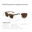عینک آفتابی پلاريزه تاشو میجیا مدل MJTA01LM شيائومی - Xiaomi Mijia Folding Polarized Sunglasses MJTA01LM