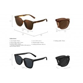 عینک آفتابی پلاريزه تاشو میجیا مدل MJTA01LM شيائومی - Xiaomi Mijia Folding Polarized Sunglasses MJTA01LM