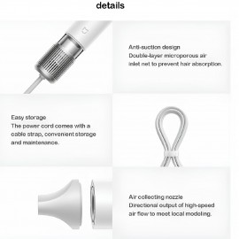 سشوار پرسرعت یون منفی 1600 وات مدل میجیا H501 شیائومی - Xiaomi Mijia High Speed Ionic Hair Dryer CMJ03LX H501