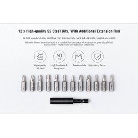 پیچ گوشتی برقی شارژی میجیا مدل MJDDLSD001QW شیائومی -  Xiaomi Mijia Home Electric Screwdriver MJDDLSD001QW