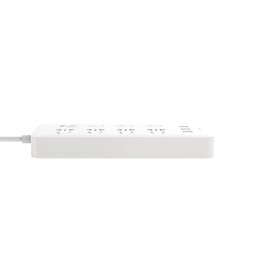 چند راهی برق و شارژر 4 سوکت کلید دار و 3 یو اس بی مدل MJSWSKCXB-01QM شیائومی - Xiaomi Mijia Power Strip 4 Sockets 3 USB MJSWSKCXB-01QM