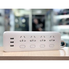 چند راهی برق و شارژر 4 سوکت کلید دار و 3 یو اس بی مدل MJSWSKCXB-01QM شیائومی - Xiaomi Mijia Power Strip 4 Sockets 3 USB MJSWSKCXB-01QM