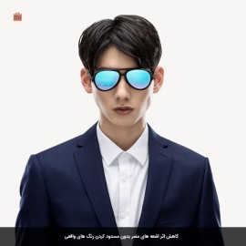 عینک آفتابی پلاریزه لنز آبی یخی مدل STR015-0105 شیائومی - Xiaomi Mijia Youpin TS Turok Steinhardt STR015-0105 Ice Blue TAC Polarized Sunglasses