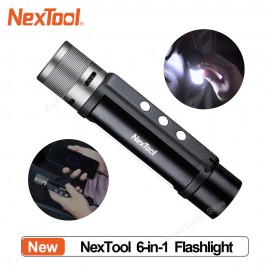 چراغ قوه و پاوربانک چند منظوره 6 در 1 مدل نکستول NE20030 شیائومی - Xiaomi NexTool Outdoor 6 in 1 Thunder Flashlight NE20030