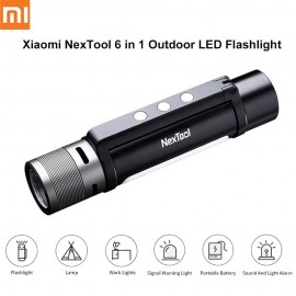 چراغ قوه و پاوربانک چند منظوره 6 در 1 مدل نکستول NE20030 شیائومی - Xiaomi NexTool Outdoor 6 in 1 Thunder Flashlight NE20030