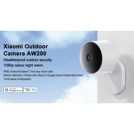 دوربین مداربسته نظارتی هوشمند مدل AW200 MJSXJ05HL نسخه گلوبال شیائومی - Xiaomi Outdoor Camera AW200 MJSXJ05HL Global