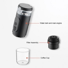 مینی قهوه ساز و اسپرسو ساز قابل حمل شارژی مدل CF-1801BGC شیائومی - Xiaomi Portable Rechargeable Mini Espresso Coffee Maker Machine CF-1801BGC