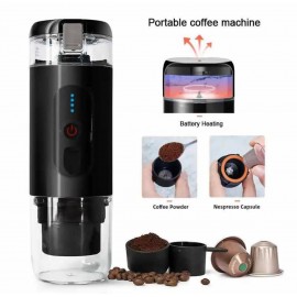 مینی قهوه ساز و اسپرسو ساز قابل حمل شارژی مدل CF-1801BGC شیائومی - Xiaomi Portable Rechargeable Mini Espresso Coffee Maker Machine CF-1801BGC