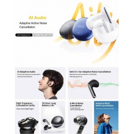 هندزفری بی سیم بلوتوث دوگوش کیو سی وای مدل AilyBuds Pro Plus شیائومی - Xiaomi QCY AilyBuds Pro+ Bluetooth TWS Earbuds