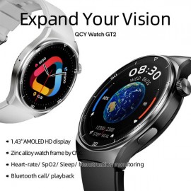 ساعت هوشمند با قابلیت مکالمه مدل کیو سی وای GT2 شیائومی نسخه گلوبال - Xiaomi QCY GT2 Smart Calling Watch Global