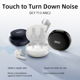 هندزفری بی سیم بلوتوث دوگوش مدل QCY T13 ANC2 شیائومی - Xiaomi QCY T13 ANC2 Bluetooth TWS Noise Canceling Earbuds