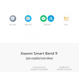 مچ بند سلامتی هوشمند شیائومی مدل می بند 9 - 9 Xiaomi Smart Band