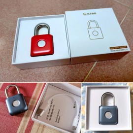 قفل آویز هوشمند لمسی اثر انگشتی مدل Uodi Kitty YD-K1 شیائومی - Xiaomi Uodi Kitty Smart Fingerprint Padlock YD-K1