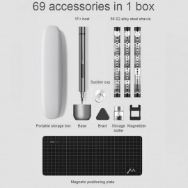 پیچ گوشتی شارژی برقی مدل Wowstick 1F+ Plus 69 IN 1 شیائومی - Xiaomi WOWSTICK 1F+ 1FPlus 69 IN 1 Electric Precision Screwdriver New Box 