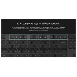 کیبورد و موس وایرلس بی سیم مدل WXJS01YM شیائومی - Xiaomi Wireless Keyboard and Mouse Set WXJS01YM