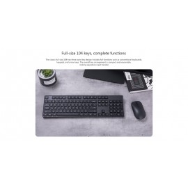 کیبورد و موس وایرلس بی سیم مدل WXJS01YM شیائومی - Xiaomi Wireless Keyboard and Mouse Set WXJS01YM