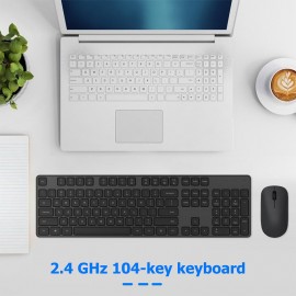 کیبورد و موس وایرلس بی سیم مدل WXJS01YM شیائومی - Xiaomi Wireless Keyboard and Mouse Set WXJS01YM