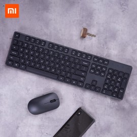 کیبورد و موس وایرلس بی سیم مدل WXJS01YM شیائومی - Xiaomi Wireless Keyboard and Mouse Set WXJS01YM