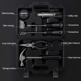 کیت جعبه ابزار تعمیر خانگی مدل Jiuxun Tools 12in1 شیائومی - Xiaomi Youpin JIUXUN 12 in 1 Tool Kit Household Hand Tool