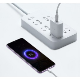 شارژر فست 20 واتی تایپ سی زدمی شیائومی مدل Xiaomi ZMI HA716 USB Type-C 20W Charger