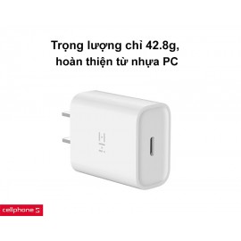 شارژر فست 20 واتی تایپ سی زدمی شیائومی مدل Xiaomi ZMI HA716 USB Type-C 20W Charger