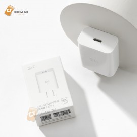 شارژر فست 20 واتی تایپ سی زدمی شیائومی مدل Xiaomi ZMI HA716 USB Type-C 20W Charger