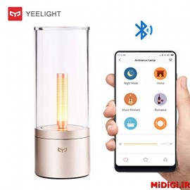 چراغ خواب هوشمند طرح شمع شیائومی می شیاومی | Xiaomi Mi Yeelight YLFW01YL Candela Smart Mood Candlelight Lamp