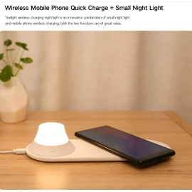 چراغ خواب و شارژر وایرلس شیائومی | Xiaomi Yeelight YLYD04YI 10W Wireless Fast Charger LED Night Light