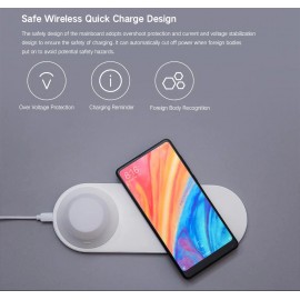 چراغ خواب و شارژر وایرلس شیائومی | Xiaomi Yeelight YLYD04YI 10W Wireless Fast Charger LED Night Light